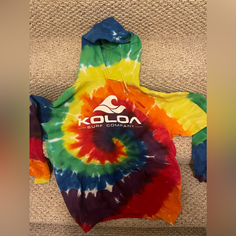 Tie dye hoodie